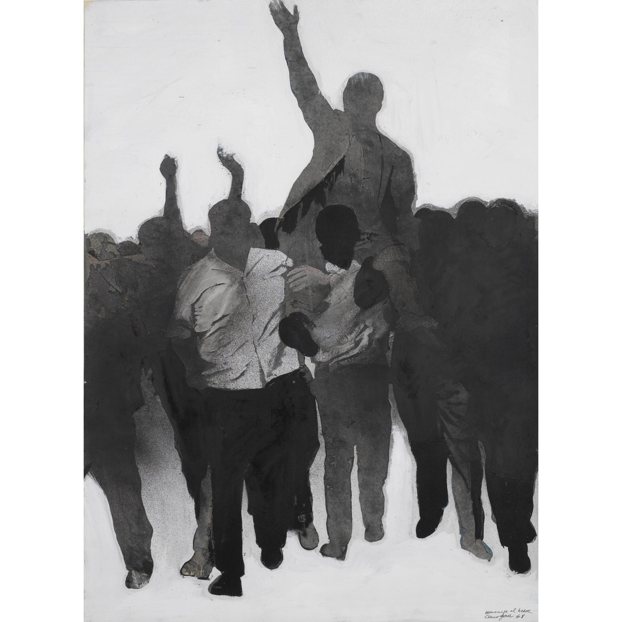 Rafael Canogar - Homage Al Heroe