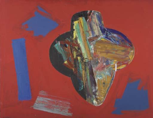 Rafael Canogar - Retrato imaginario de Van Gogh