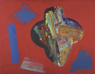 Rafael Canogar - Retrato imaginario de Van Gogh