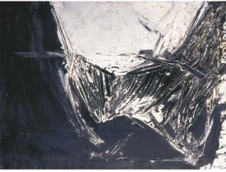 Rafael Canogar - Serie negra No. 7