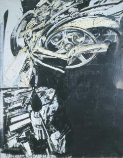 Rafael Canogar - Vida aparente en maquina preciosa