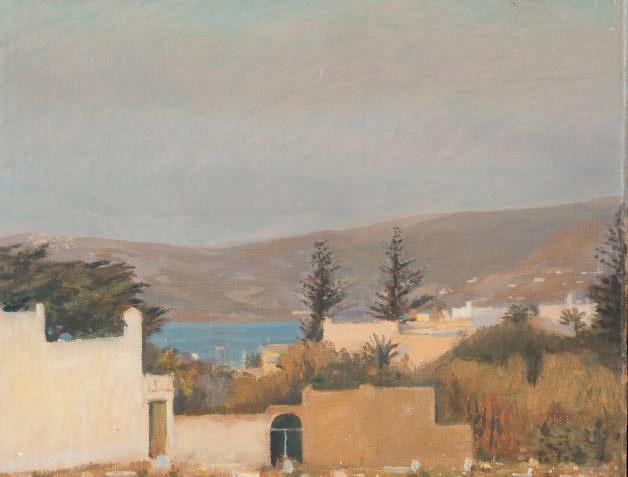 Rafael Cidoncha - Paysage méditerranéen