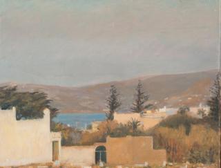 Rafael Cidoncha - Paysage méditerranéen