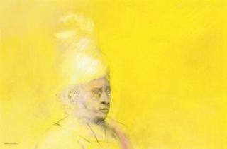 Rafael Coronel - Study Of A Man In Profile