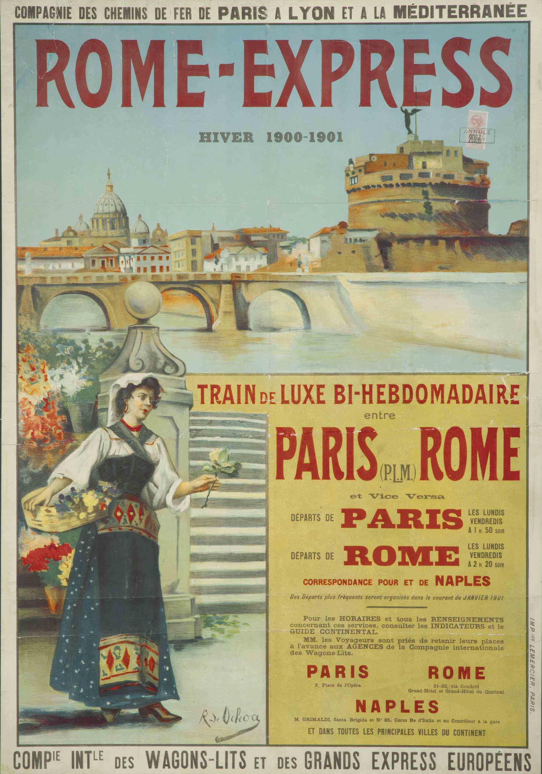 Rafael De Ochoa Y Madrazo - Rome-Express