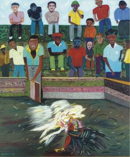 Rafael Ferrer - The White One is Winning