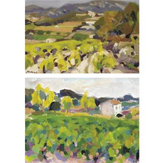 Rafael Monzo - (I) Vista St. Pedro Da Ribes (I) Paysage