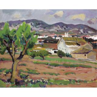 Rafael Monzo - Paysage Masia Blanco