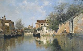 Rafael Senet - Spanish a Venetian Canal