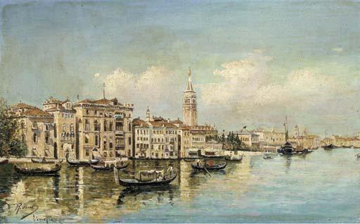 Rafael Senet - The Grand Canal, Venice.