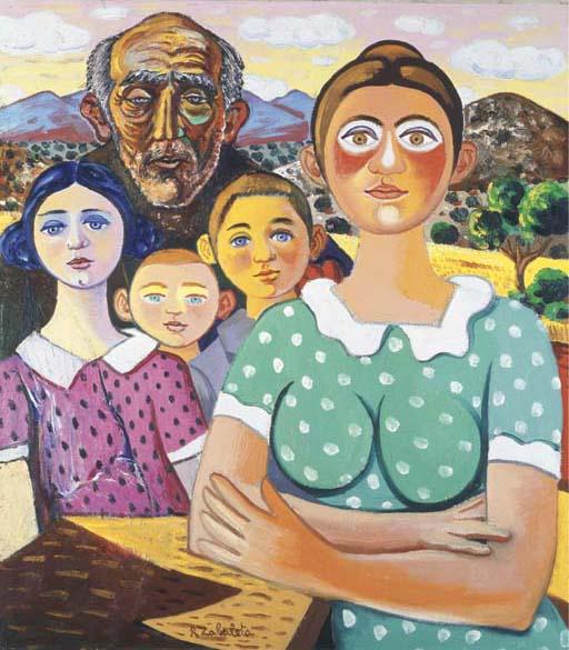 Rafael Zabaleta - La Familia Campesina