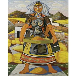 Rafael Zabaleta - Spanish campesina (Peasant Woman)