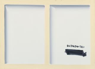 Rafal Bujnowski - Ohne Titel (Rückseiten von Bildern)