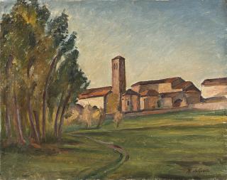 Raffaele De Grada - La Basilica di Agliate