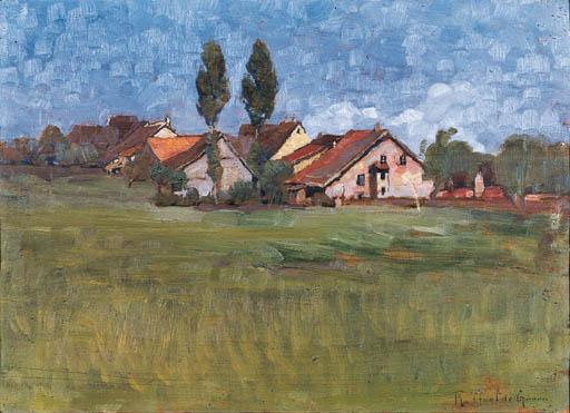 Raffaele De Grada - Paesaggio svizzero