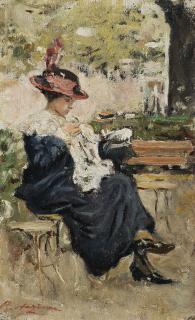 Raffaele Ragione - La cucitrice al parco