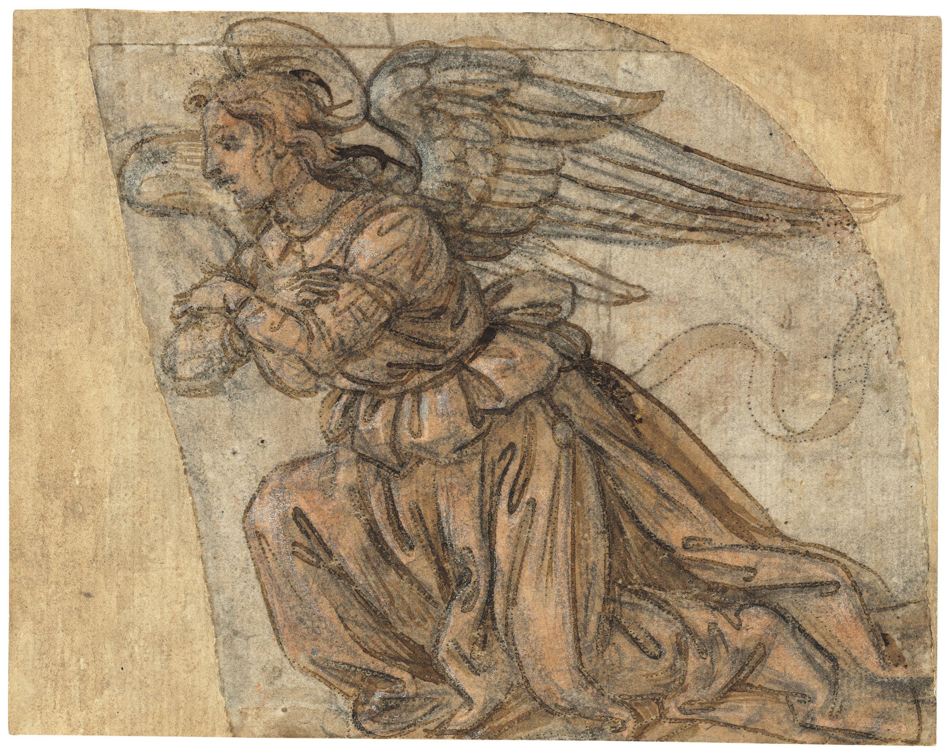 Raffaellino Del Garbo - The angel of the Annunciation