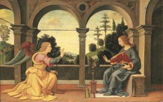 Raffaellino del Garbo - The Annunciation