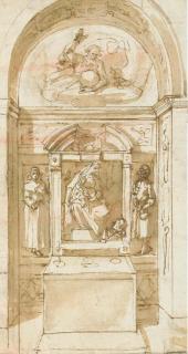 Raffaello Motta - Un Projet Pour Une Chapelle Et Son Autel