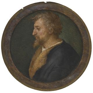 Raffaello Sanzio - Profile Portrait Of Valerio Belli, Bust Length, Facing Left