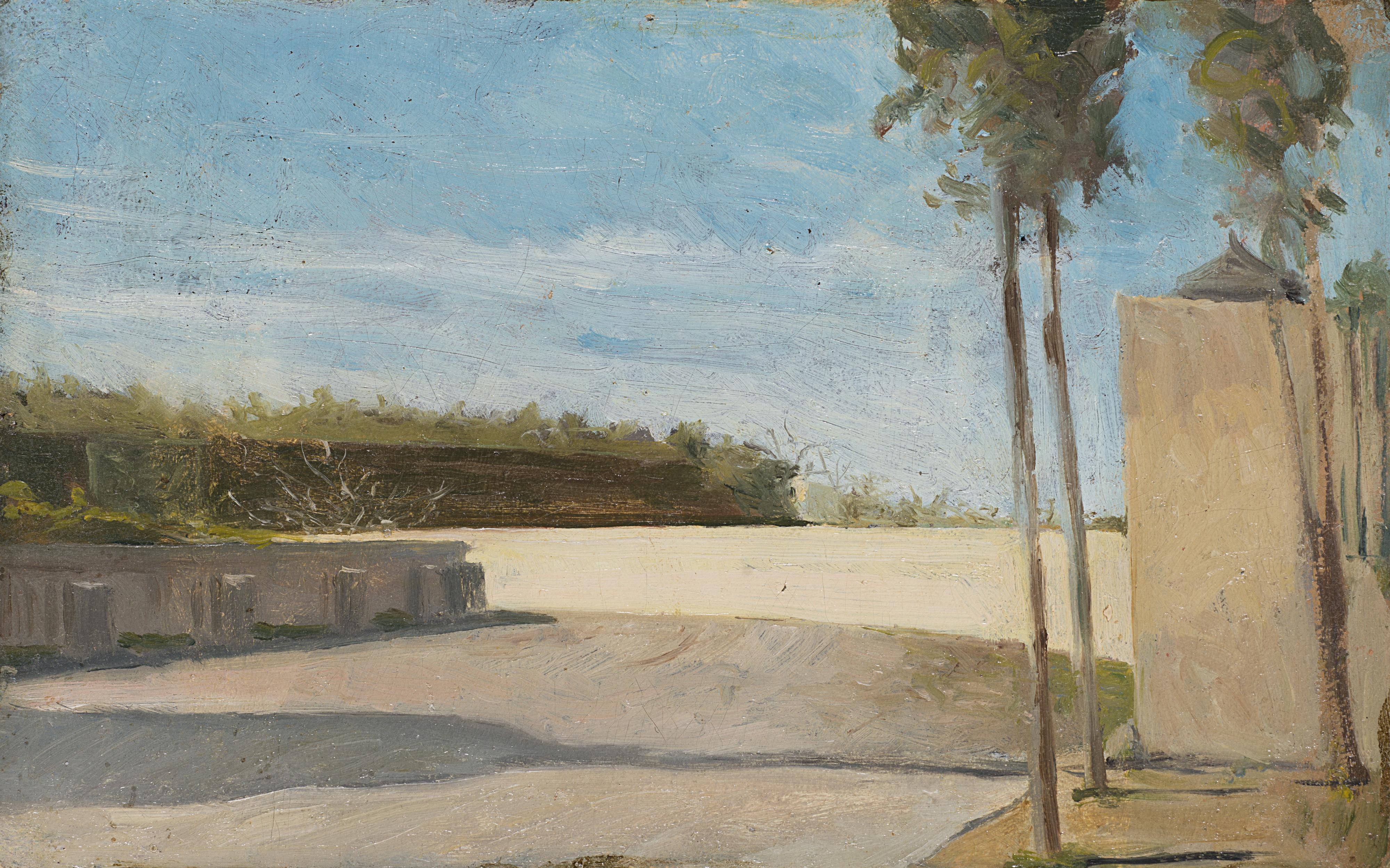 Raffaello Sernesi - Campagna toscana