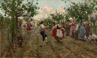 Raffaello Sorbi - The Harvest Dance