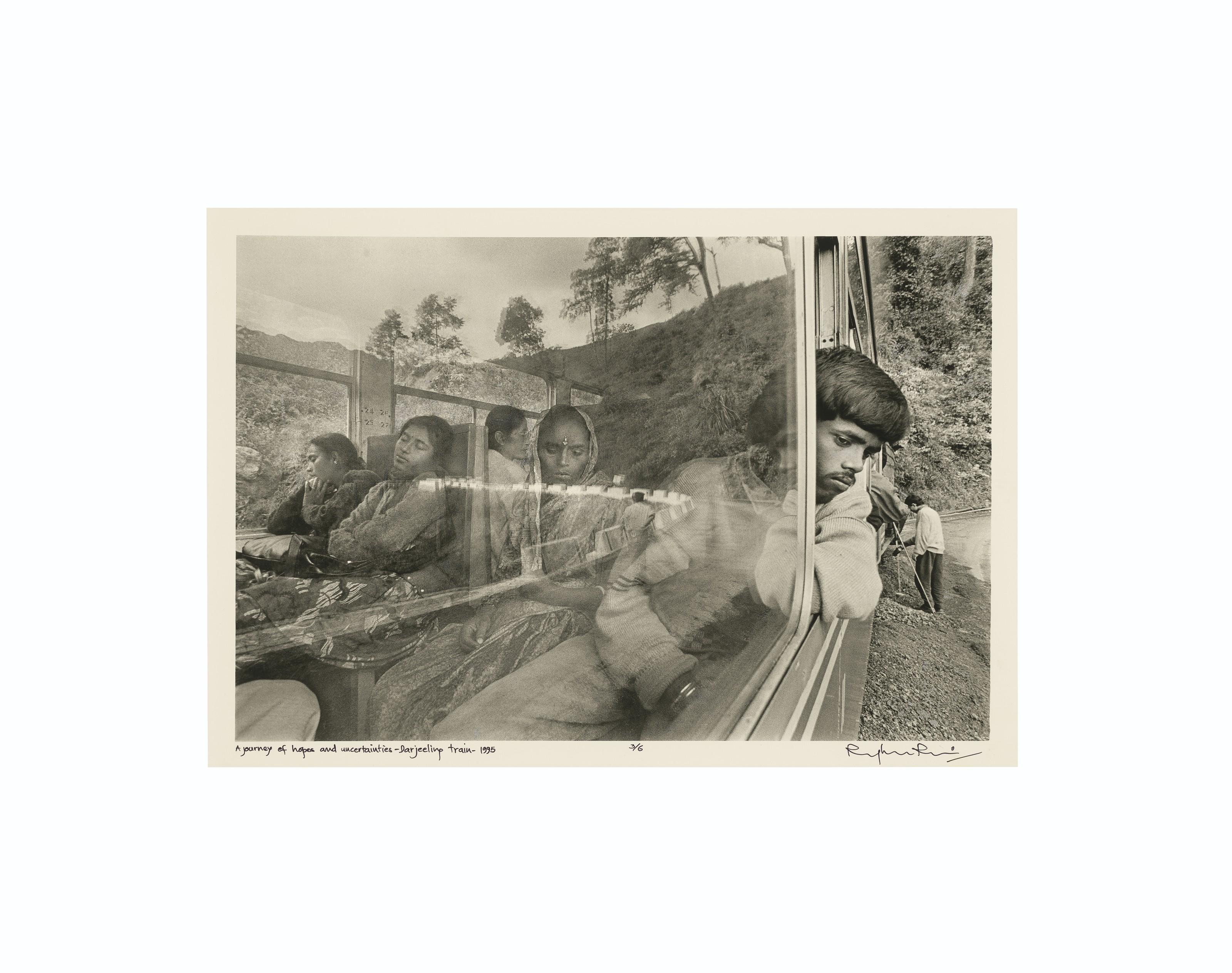 Raghu Rai - A Journey of Hopes and Uncertainties-Darjeeling Train