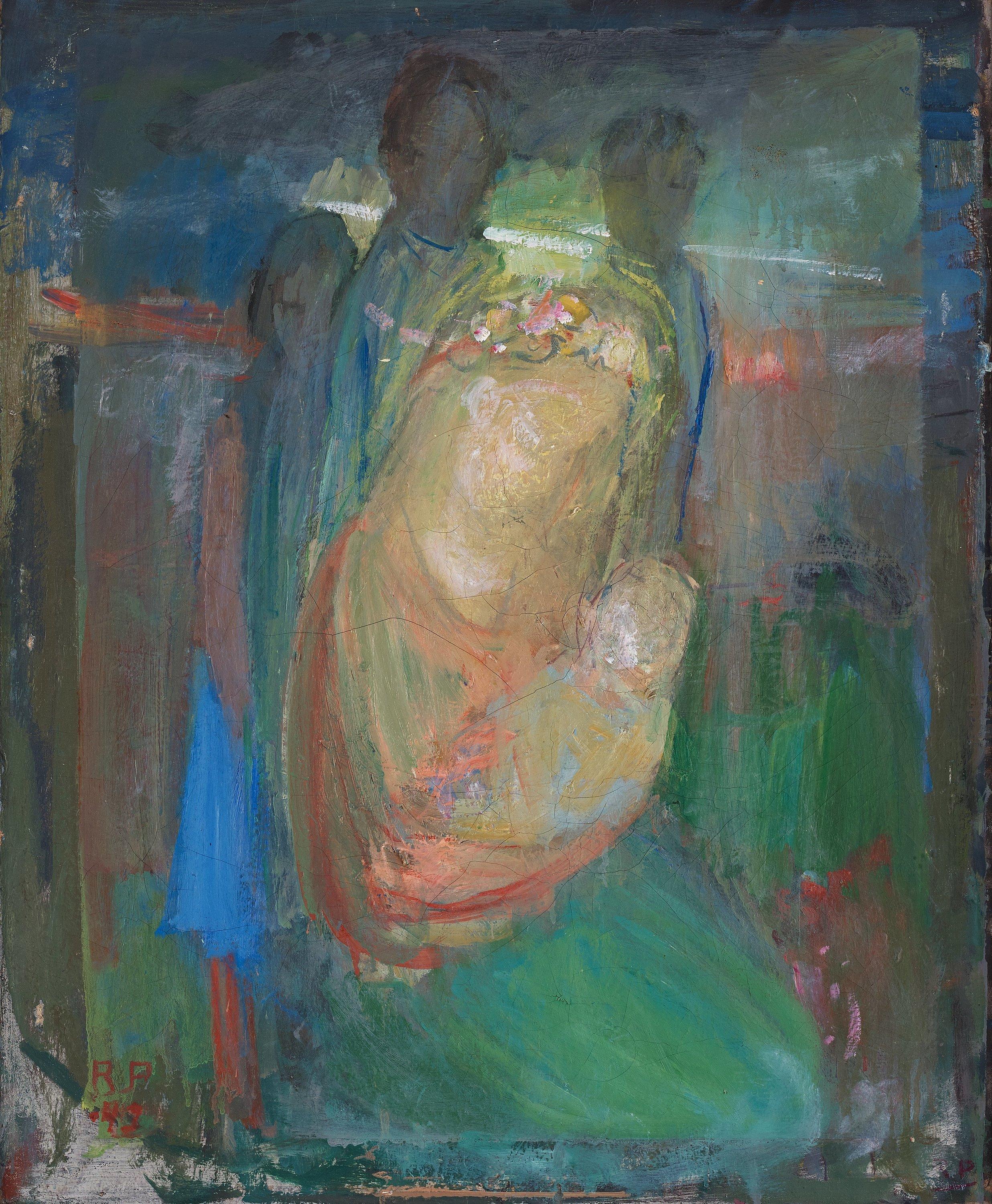 Ragnar Person - Madonna and child
