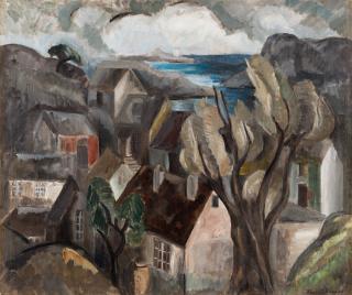 Ragnhild Keyser - Cubist landscape