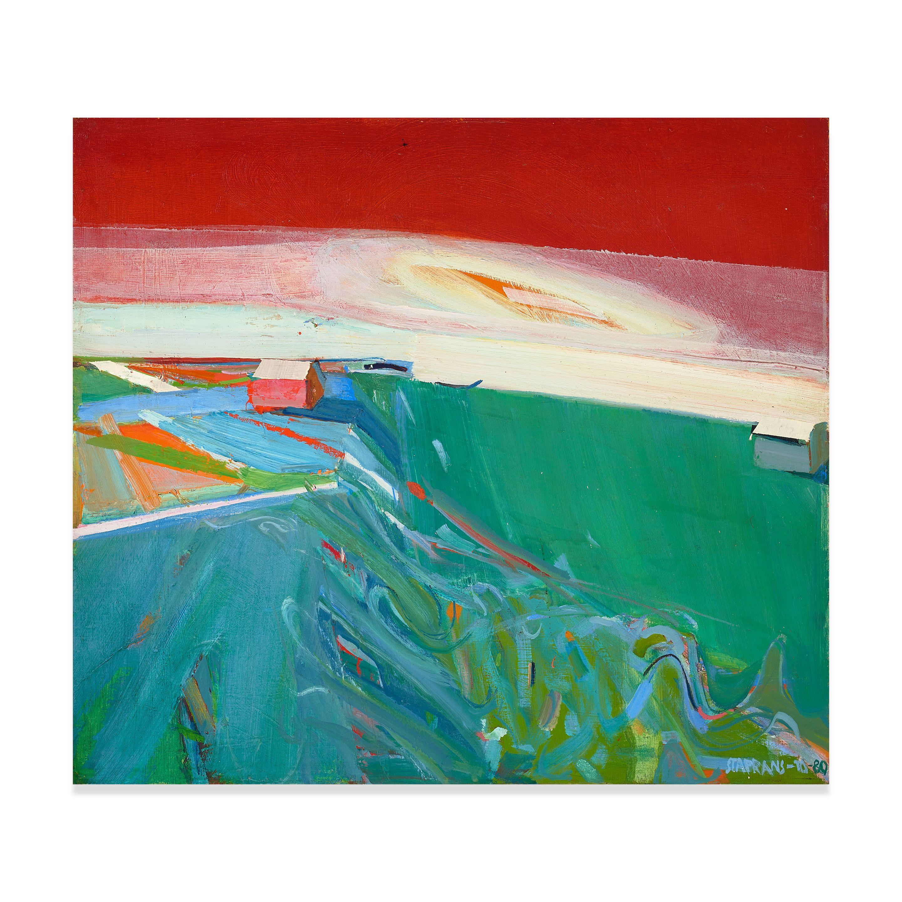 Raimonds Staprans - A Landscape with Creeping Weeds, 1970-80