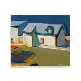 Raimonds Staprans - House with the Blue Trim, 1991