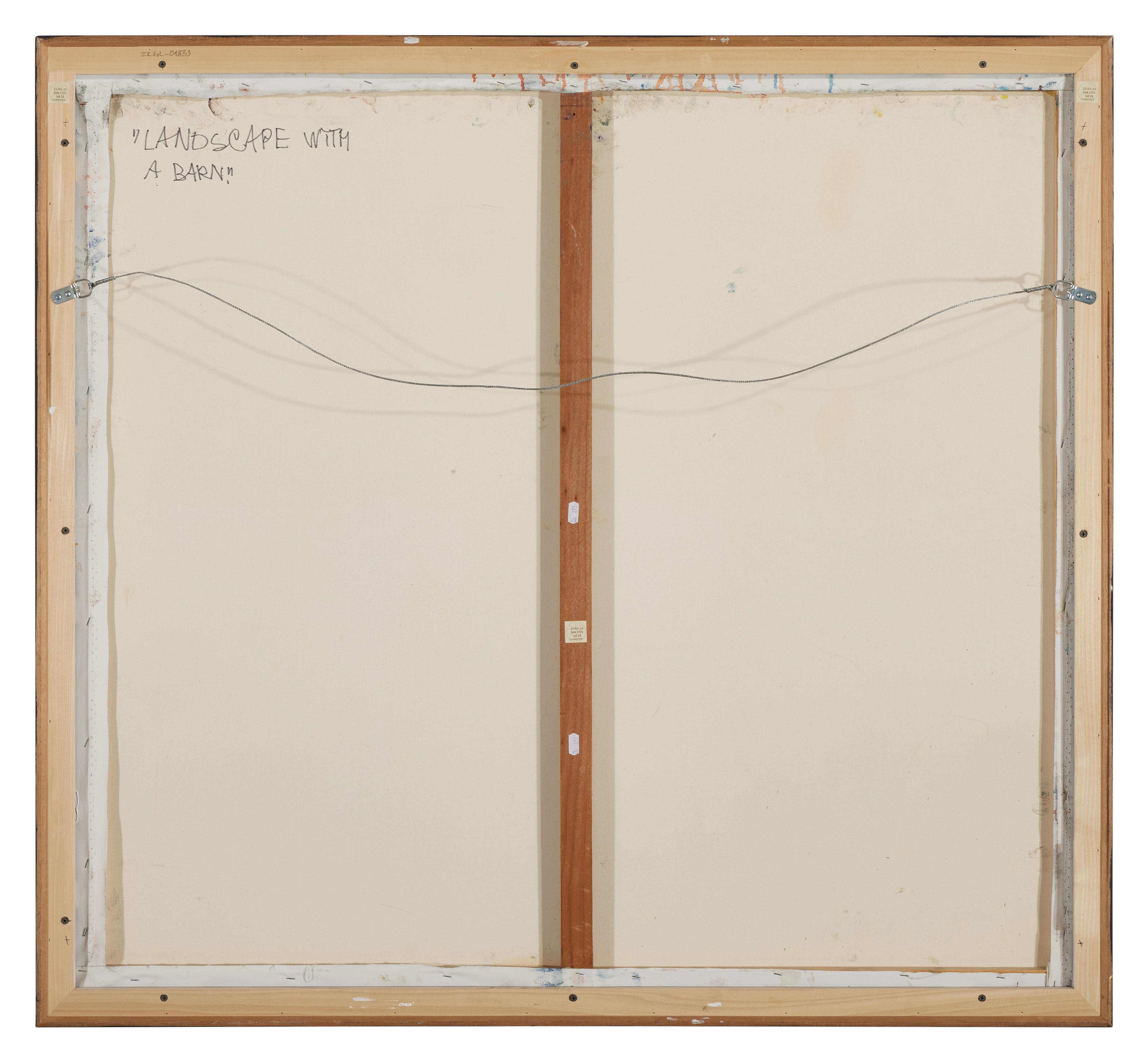 Raimonds Staprans - Landscape with a Barn