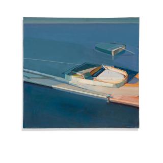 Raimonds Staprans - Late Afternoon with a Half-Boat, 1986