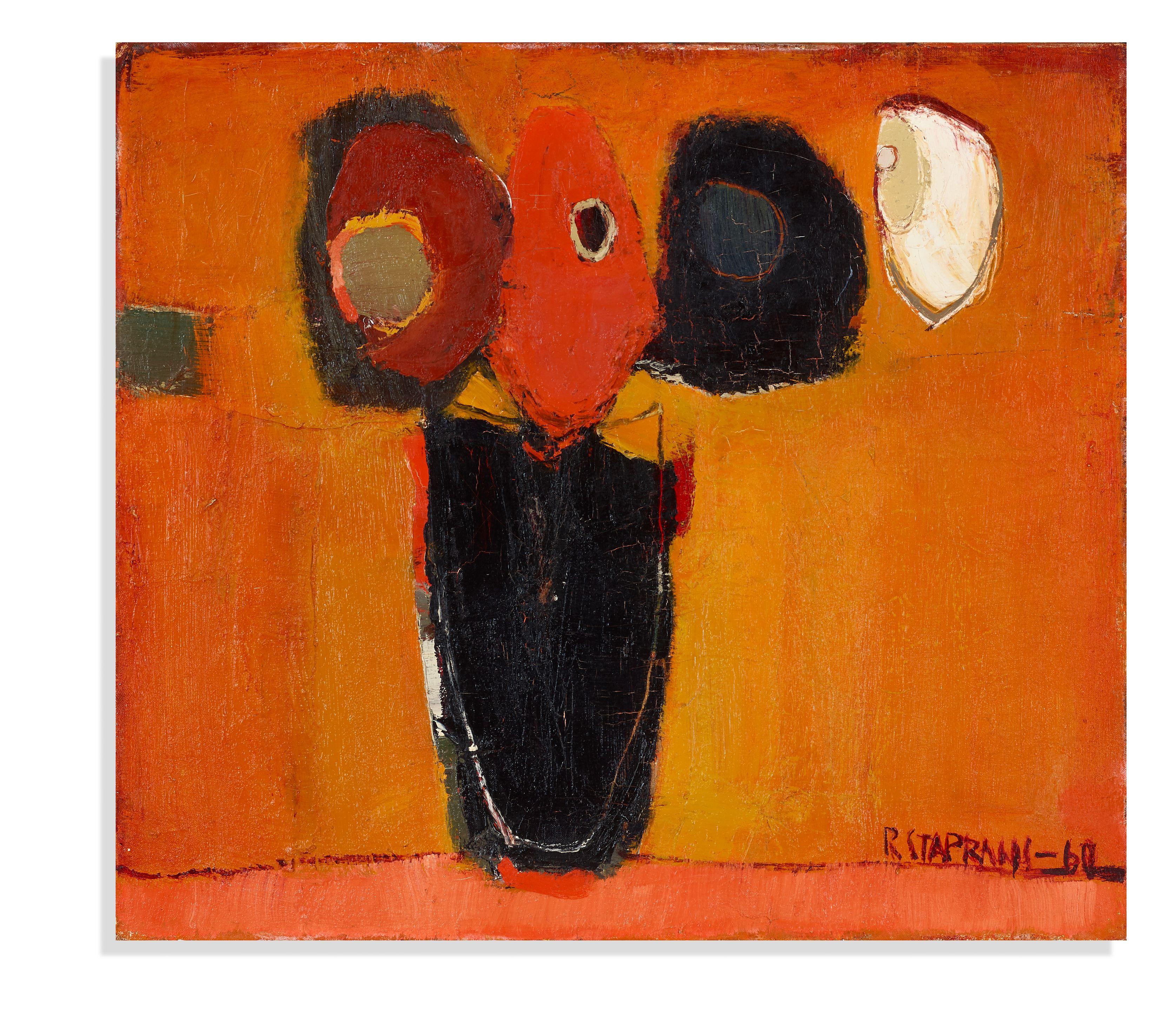 Raimonds Staprans - Vase Of Flowers, 1960