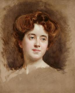 Raimundo De Madrazo y Garreta - Portät von Miss Elsie Woodbury Brown