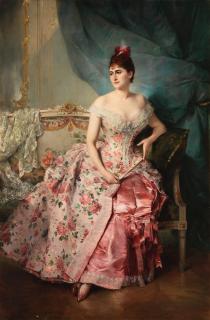 Raimundo de Madrazo y Garretta - Portrait of a Lady