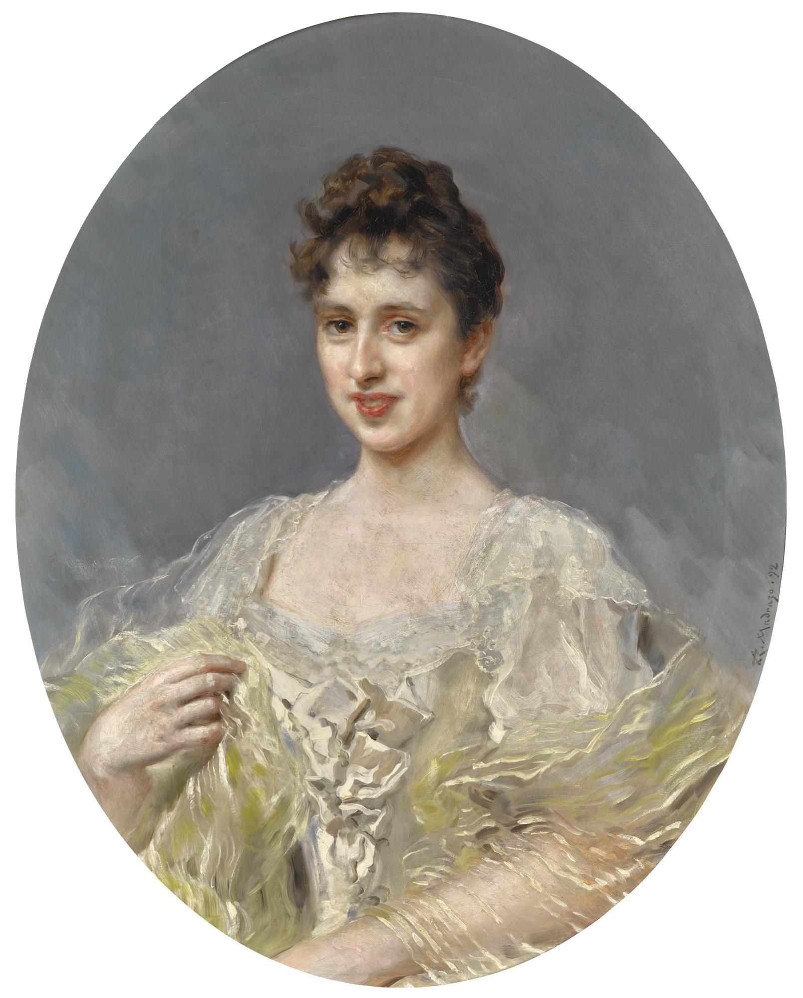 Raimundo De Madrazo - Spanish clotilde, Marquessa De Acricollar
