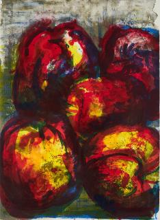 Rainer Fetting - Äpfel.