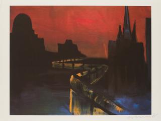 Rainer Fetting - Berliner Mauer.