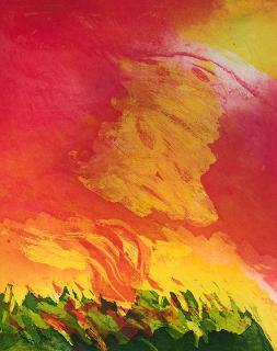 Rainer Fetting - Feuer.