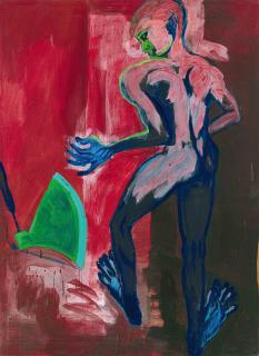 Rainer Fetting - Mann und Axt