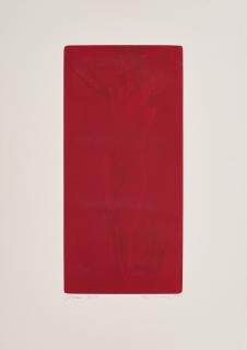 Rainer Fetting - Shaun (red).