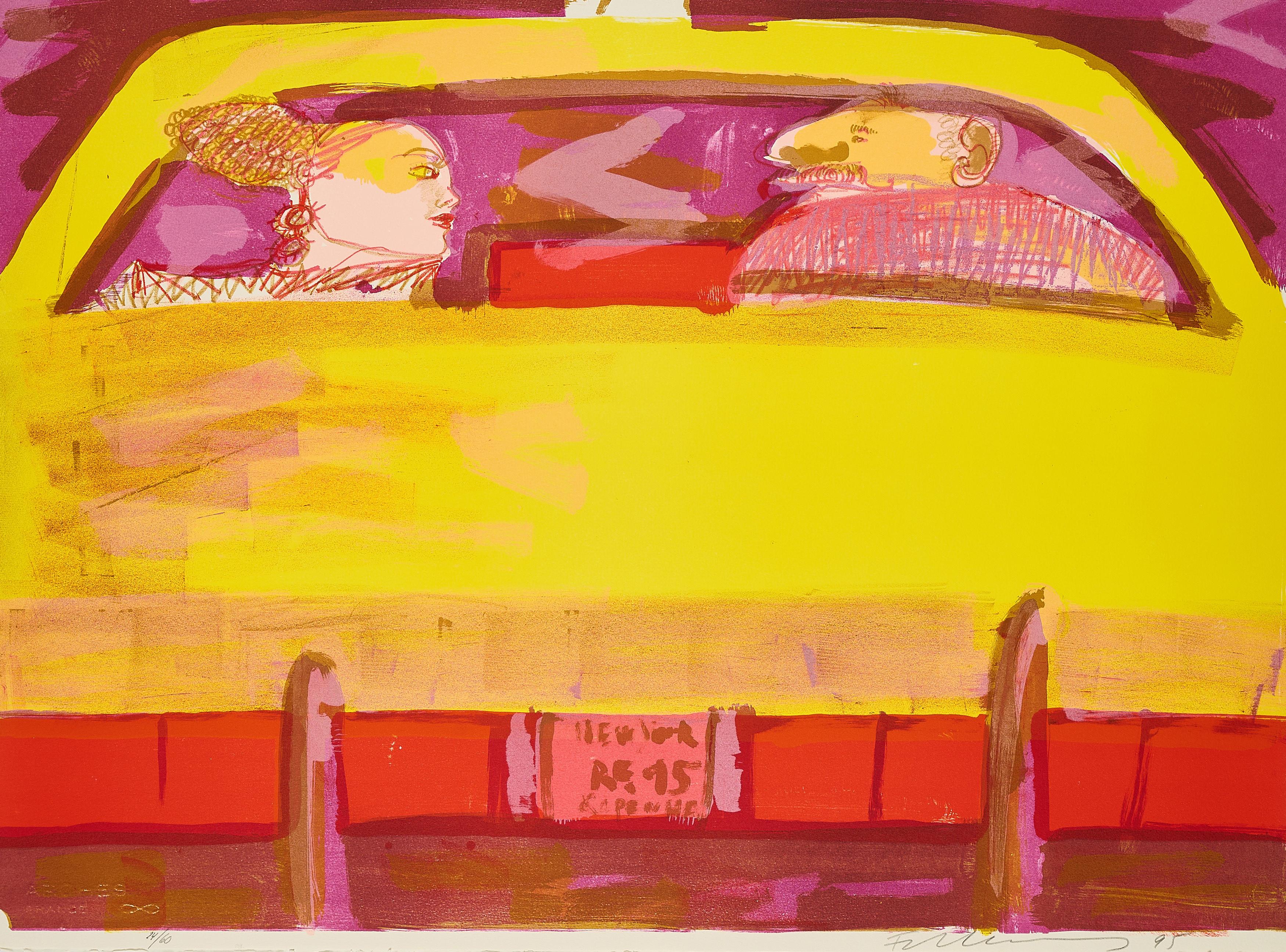 Rainer Fetting - Taxi blind date.
