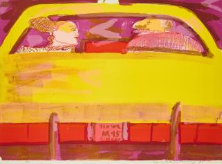 Rainer Fetting - Taxi blind date.