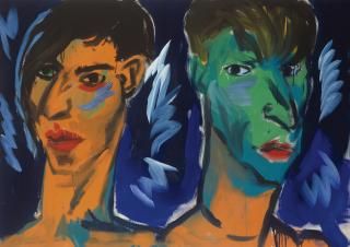 Rainer Fetting - The Idiots (Claus And Rainer)