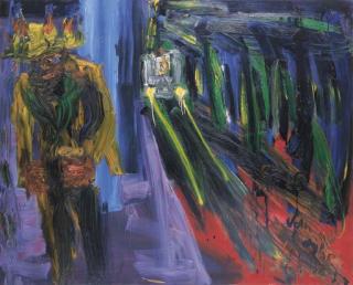 Rainer Fetting - Van Gogh in Subway