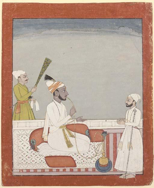 Raja Govardhan Chand of Guler - Bilaspur, circa 1750