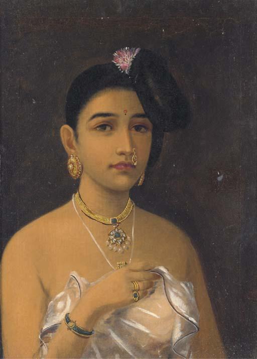 Raja Ravi Varma - Maliyali Beauty
