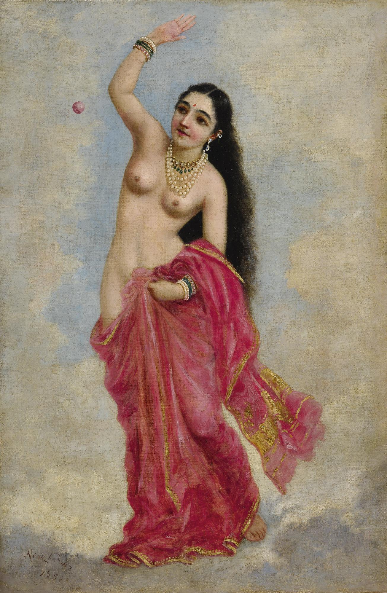 Raja Ravi Varma - Untitled (Tilottama)