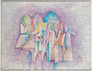 Rakan Dabdoub - Untitled (Abstract Forms)